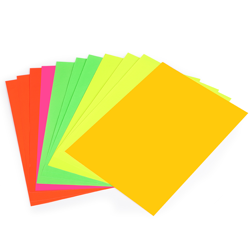 Fluorescent Paper Label